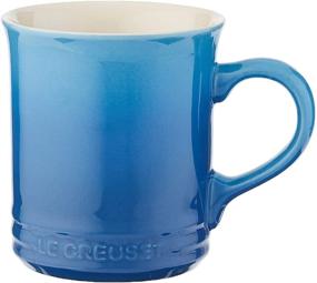 img 2 attached to 🍵 Le Creuset Enamel On Steel Demi Kettle & Stoneware Set: 1.25 qt. Kettle & 2 Mugs in Marseille