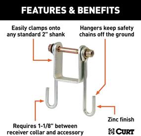 img 2 attached to CURT 45806 Trailer Safety Bracket