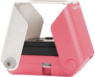 📸 kiipix portable printer & photo scanner: pink, compatible with fujifilm instax mini film - ideal for on-the-go printing and scanning! logo