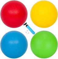 🔴 взрослый набивной мяч для игры на детской площадке: игра на улице "everich toy dodgeball логотип