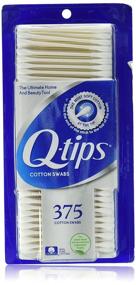 img 2 attached to 👂 375 Count Q-tips Swabs - Pack of 2 (750 Total Swabs) - Size 375 CT - As Shown