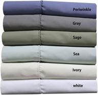 🛏️ royal hotel’s luxury heavyweight 1000 thread count 5pc bed sheet set - 100% cotton, cool, durable, breathable - split king/adjustable king size in white logo