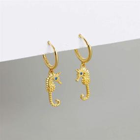 img 2 attached to Tropical Seahorse Minimalist Hypoallergenic Personalized