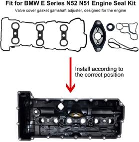 img 3 attached to Gasket Camshaft Adjuster Seal 11127552280