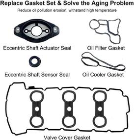 img 2 attached to Gasket Camshaft Adjuster Seal 11127552280