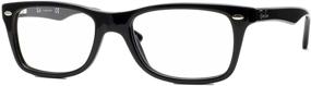 img 1 attached to Ray Ban RX5228 Eyeglasses Shiny Black