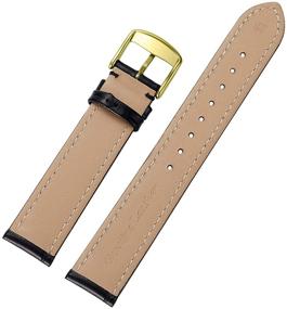 img 2 attached to 🐊 Genuine Leather Alligator Padded Women's Watch by IStrap