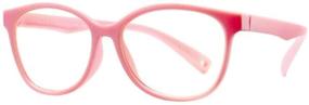 img 2 attached to 👓 Очки SCVGVER Kid Blue Light Blocking (2 шт.) - Предотвращают усталость глаз для мальчиков и девочек от 3 до 12 лет - Идеальны для использования с компьютером, в играх, на ТВ и телефоне.