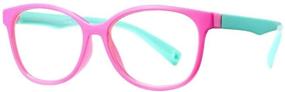 img 3 attached to 👓 Очки SCVGVER Kid Blue Light Blocking (2 шт.) - Предотвращают усталость глаз для мальчиков и девочек от 3 до 12 лет - Идеальны для использования с компьютером, в играх, на ТВ и телефоне.