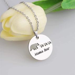 img 2 attached to KUIYAI Mothers Children Boys Family Necklace Jewelry