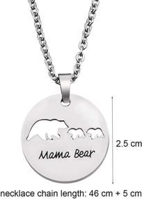 img 3 attached to KUIYAI Mothers Children Boys Family Necklace Jewelry