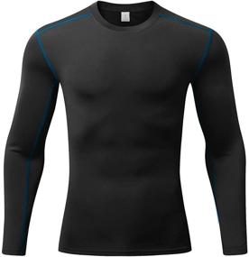 img 3 attached to Xtextile Compression Baselayer Sleeves XX Large: Enhanced Men's Clothing for Active Performance