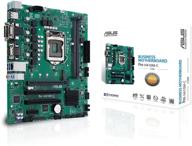 🖥️ asus pro h410m-c/csm lga1200 (intel 10th gen) micro atx commercial motherboard with m.2, intel lan, dvi, lpt, lpc debug header, chassis intrusion header, and asus control center express logo