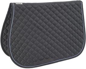 img 4 attached to Dover Saddlery Quilted All Purpose Charcoal