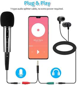 img 3 attached to 🎙️ EIVOTOR 3.5mm Condenser Microphone: Perfect for Podcasting, Voice Recording, Skype, YouTube, Games and More!