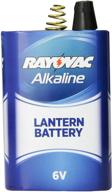 powerful rayovac lantern battery, 6 volt alkaline with spring terminal - 806c logo