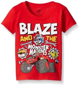 img 1 attached to Blaze Monster Machines Toddler T Shirt