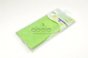 img 1 attached to 🛁 ABELE Aqua Cube Green Rubber Non-Slip Baby Kids Safety Shower Tub Bath Mat - Skid Proof, No Mildew, Mold Free Bathtub Mat