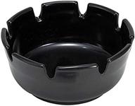 🔲 pack of black melamine ash trays логотип