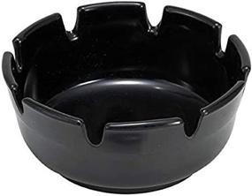 img 4 attached to 🔲 Pack of Black Melamine Ash Trays