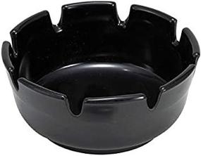 img 3 attached to 🔲 Pack of Black Melamine Ash Trays