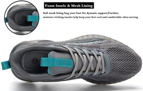 img 2 attached to MIRDATY Lightweight Sneakers Breathable Athletic Men's Shoes for Athletic