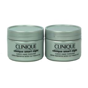 img 2 attached to 🛍️ Set of 2 Clinique Smart Night Custom-Repair Moisturizer - 1 oz each (Unboxed)