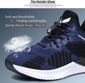 img 2 attached to Lightweight Wrestling Sneakers for Girls - WETIKE Athletic Running Shoes