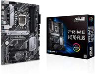 🖥️ asus prime h570-plus lga1200 atx материнская плата: intel 11th/10th gen, pcie 4.0, 8 power stages, hdmi, dvi, displayport, dual m.2, intel 1gb lan, usb 3.2 gen 2 type-c, thunderbolt 4 логотип