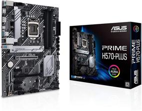 img 4 attached to 🖥️ ASUS Prime H570-PLUS LGA1200 ATX Материнская плата: Intel 11th/10th Gen, PCIe 4.0, 8 Power Stages, HDMI, DVI, DisplayPort, Dual M.2, Intel 1Gb LAN, USB 3.2 Gen 2 Type-C, Thunderbolt 4