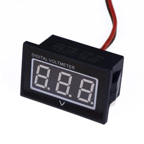 img 1 attached to DROK Waterproof Digital Voltmeter Voltage