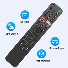 img 1 attached to Улучшенный голосовой пульт дистанционного управления для Sony Smart TV - RMF-TX500U RMFTX500U