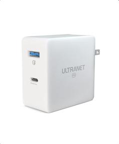 img 4 attached to ULTRANET USB C зарядное устройство: 65W GaN PPS PD | Складная компактная зарядка для путешествий | MacBook Pro Air, iPad Pro, iPhone 12, Galaxy, Nintendo Switch