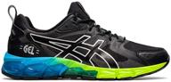 👟 asics gel quantum shoes: men's athletic black piedmont shoes - ultimate comfort and style логотип