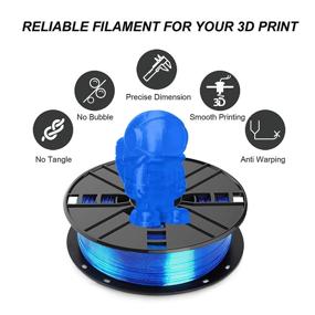 img 1 attached to 🌟 Premium Quality NovaMaker PETG Filament 1 for Exceptional 3D Printing Results