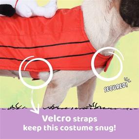 img 1 attached to 🐾 Peanuts for Pets: Charlie Brown Snoopy Rider Dog Costume - Halloween Special!