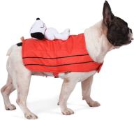 🐾 peanuts for pets: charlie brown snoopy rider dog costume - halloween special! logo
