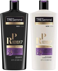 img 2 attached to 🧴 Tresemme Repair & Protect 7 Shampoo & Conditioner With Biotin - 22 Oz Each