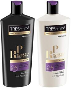 img 1 attached to 🧴 Шампунь и кондиционер Tresemme Repair & Protect 7 с биотином - по 22 унции каждый.