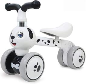 img 4 attached to 🐶 Spotty Dog Baby Balance Bikes - Kids Toys Riding Toy for Boys and Girls 10-36 Months - Ideal First Bike and 1st Birthday Gift for Babies