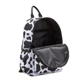 img 1 attached to Mini Print Backpack Women Girls