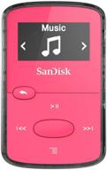 🎧 sandisk 8gb clip jam mp3 player, pink: enhanced with microsd card slot, fm radio - sdmx26-008g-g46p logo