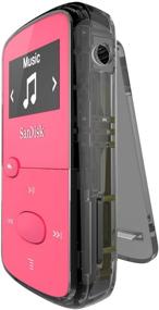 img 2 attached to 🎧 SanDisk 8GB Clip Jam MP3 Player, Pink: Enhanced with microSD card slot, FM Radio - SDMX26-008G-G46P