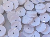 sequins 8mm 800 pkg white logo