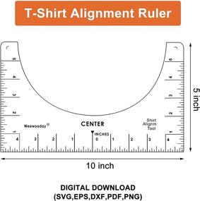 img 3 attached to T Shirt Alignment Centering Printing Quilting Sewing