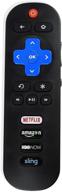 📺 enhanced tcl roku rc280 tv remote control for 65s405 65s401 55us57 32s3850 32s3700 40fs3850 50fs3800 40fs3800 48fs3700 with netflix amazon hbonow sling keys logo