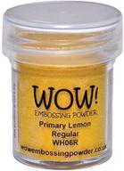 wow embossing powder 15ml lemon logo