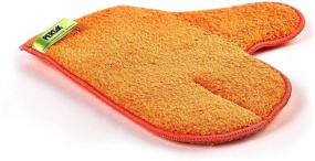 img 3 attached to Pure-Sky Microfiber Glove Dusting Mitt - Ultra Microfiber Cleaning Cloth Glove for Furniture & Home Cleaning - No Detergents Required - Just Add Water