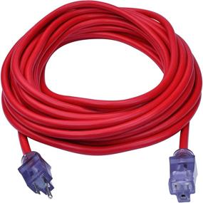 img 4 attached to ❄️ Clear Power 50 Ft Heavy Duty Extreme Cold Weather Outdoor Extension Cord 12/3 SJTW -50°C: Unmatched Performance in Freezing Conditions