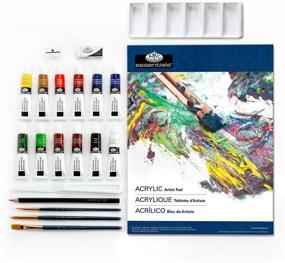 img 4 attached to Royal Langnickel Essentials Acrylic Painting Painting, Drawing & Art Supplies in Painting